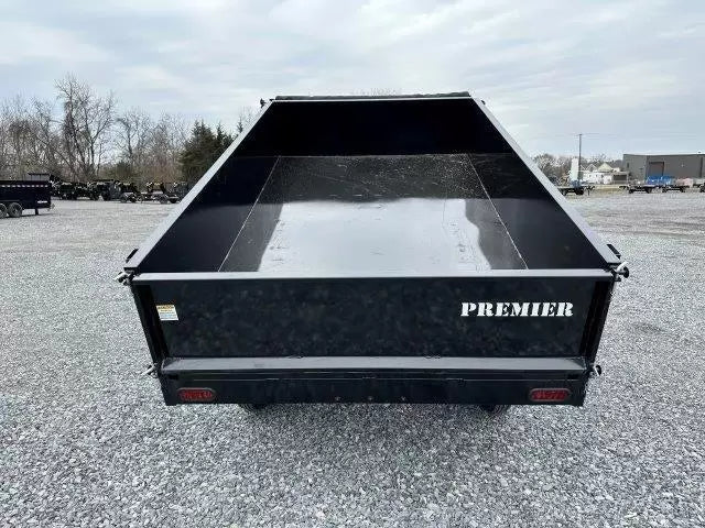 Premier 6 x 10 Deckover Dump Trailer – Spreader Gate