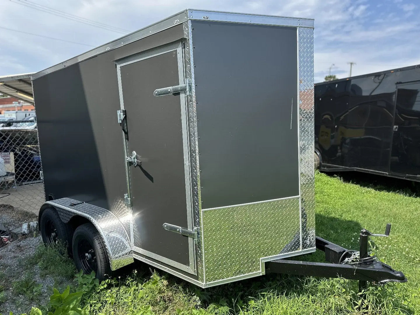 7x12 Tandem Axle Enclosed Cargo Trailer – Excellent Condition
