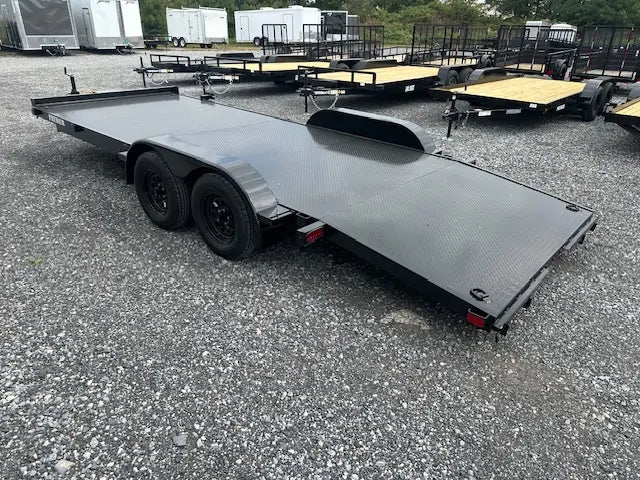 Premier 7 x 20 Open Car Trailer – Steel Deck