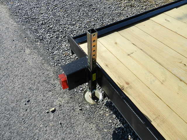 Carry-On 7 x 18 Open Car Trailer – Slide Out Ramps