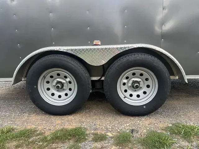 2024 Homesteader 7 x 14 V-Nose Enclosed Trailer