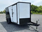 Covered Wagon 7 x 12 Enclosed Cargo Trailer – Two Tone Exterior