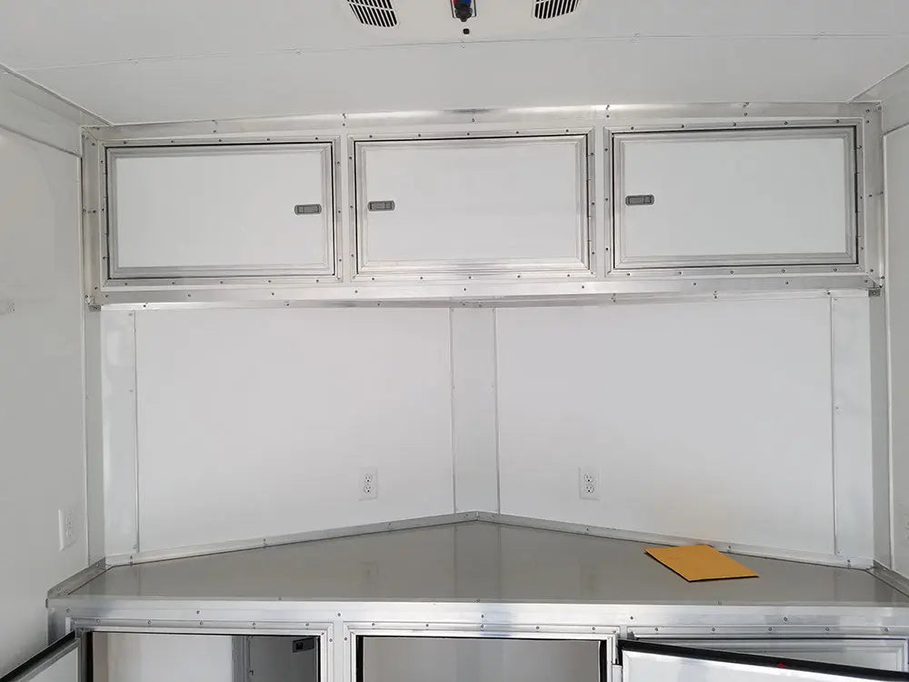 6x12 White Enclosed Trailer – Dual Axle, Ramp Door, 5-Year Warranty
