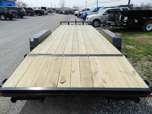Car Mate 7 x 20 Car Trailer – 7K with Slide In Ramps