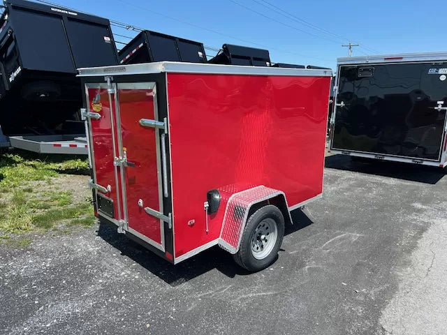 Covered Wagon 5 x 8 Enclosed Cargo Trailer
