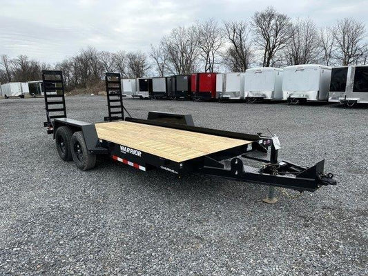 CAM Superline 7 x 16 Low Profile Equipment Trailer – Ladder Ramps