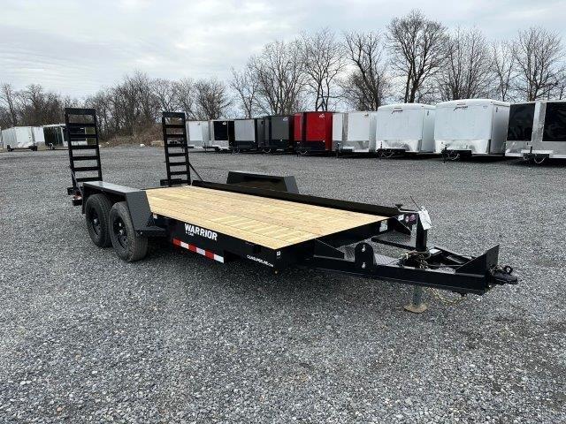 CAM Superline 7 x 16 Low Profile Equipment Trailer – Ladder Ramps